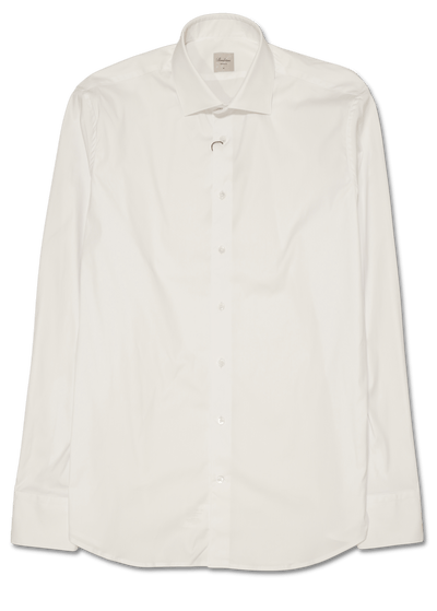 Stenströms Stretch Dress Shirt Slim Fit White