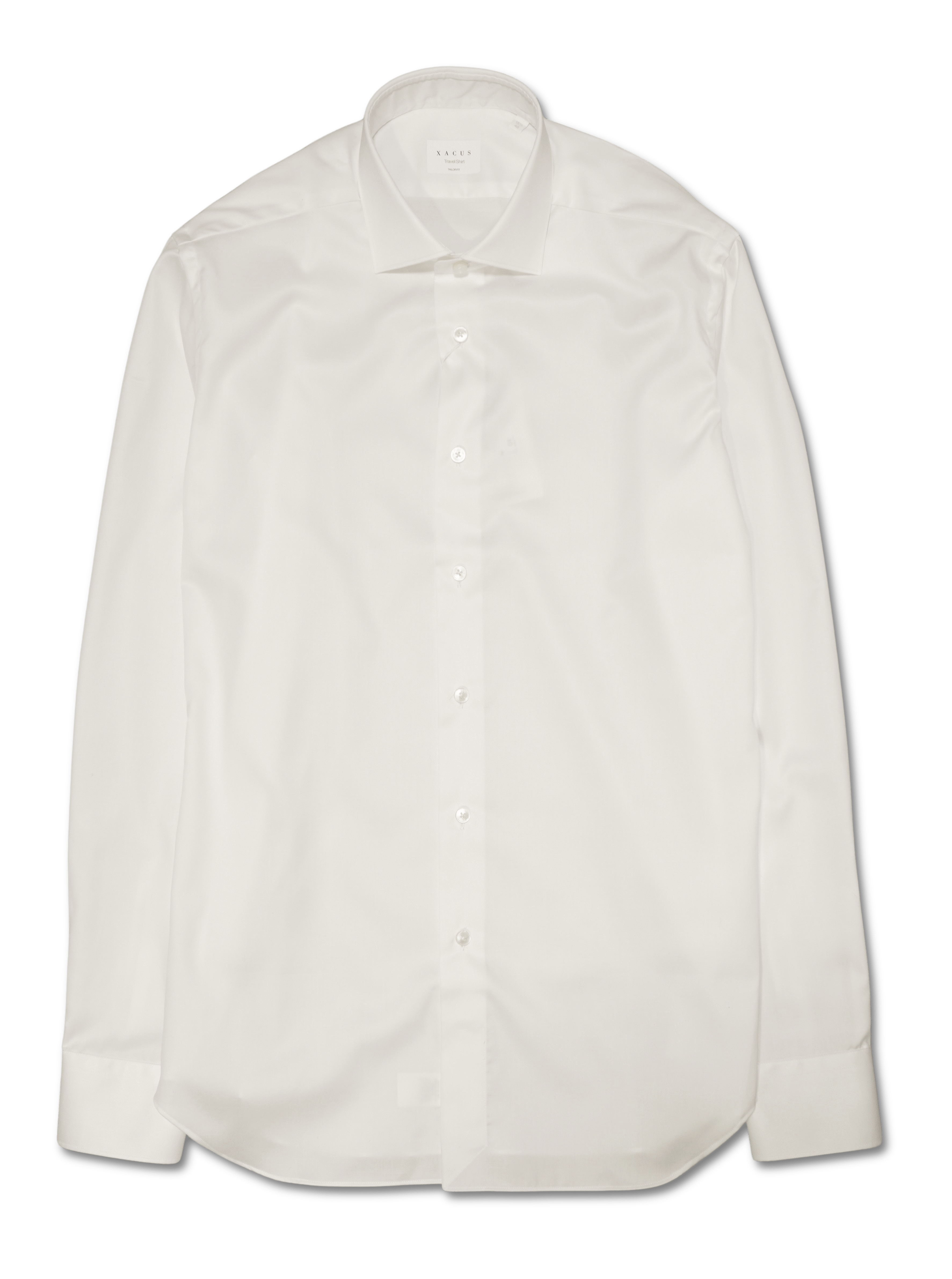 Xacus Tailor Fit Wrinkle Free Shirt White
