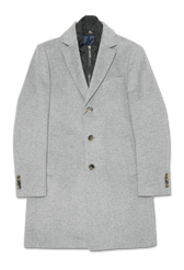 Sand Copenhagen Coat Wool Cashmere Light Grey