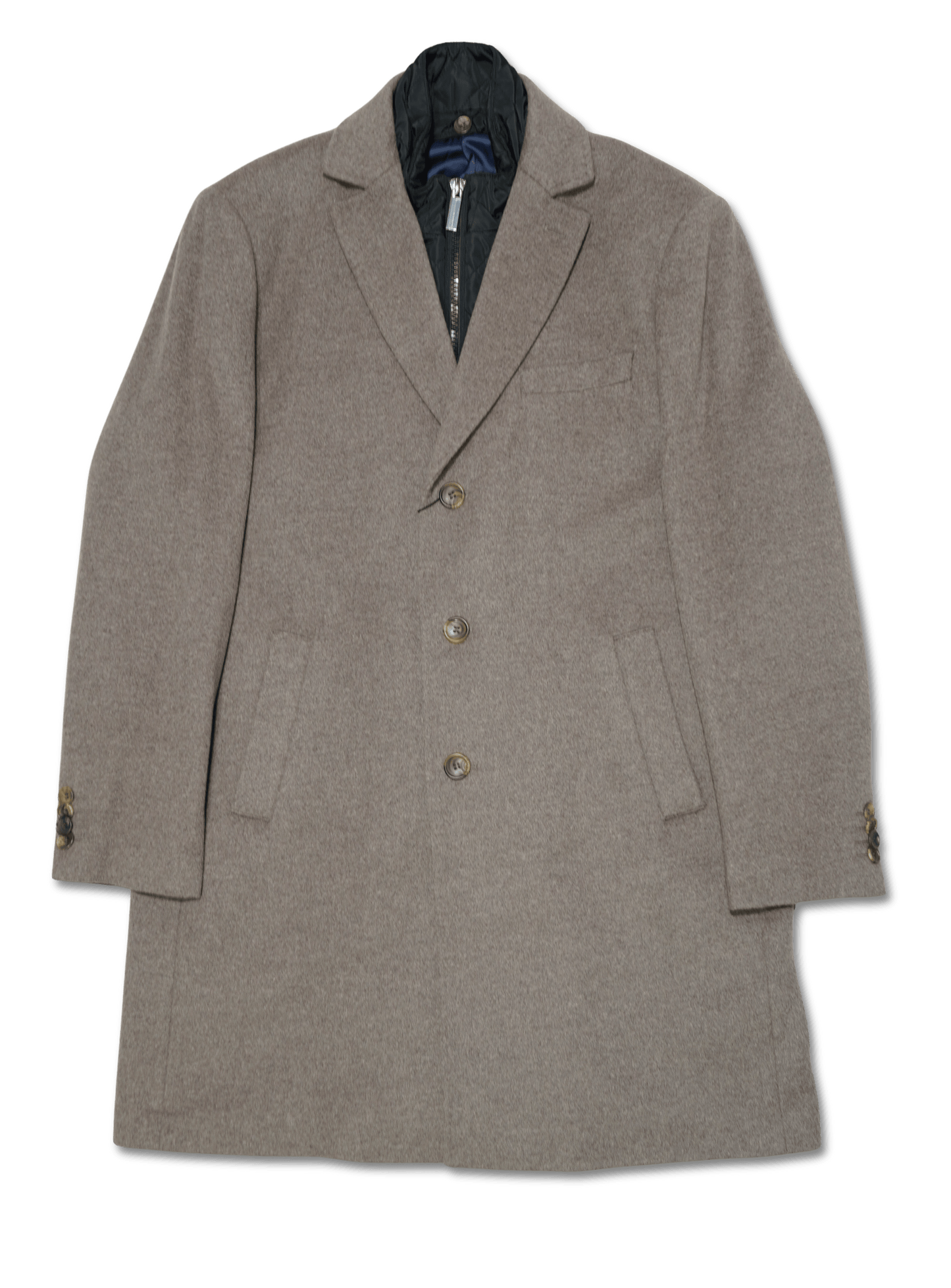Sand Cashmere Coat Brown