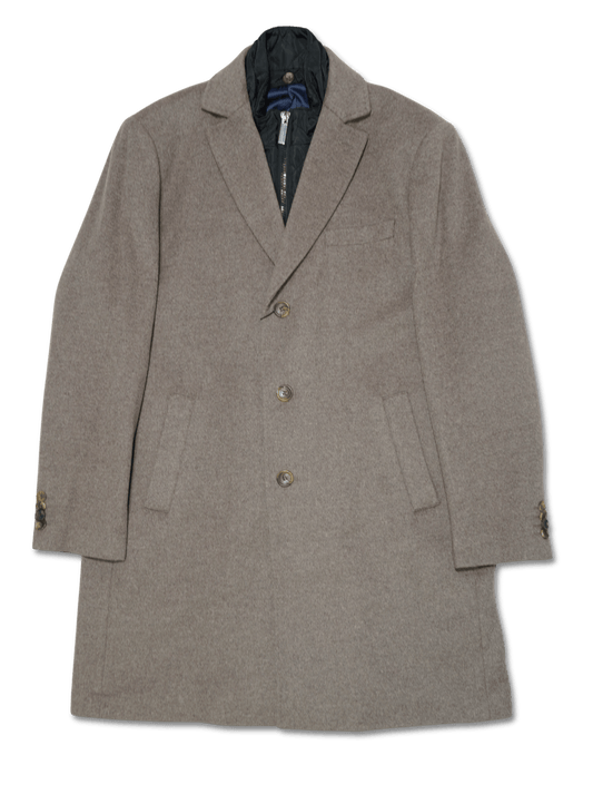 Sand Cashmere Coat Brown