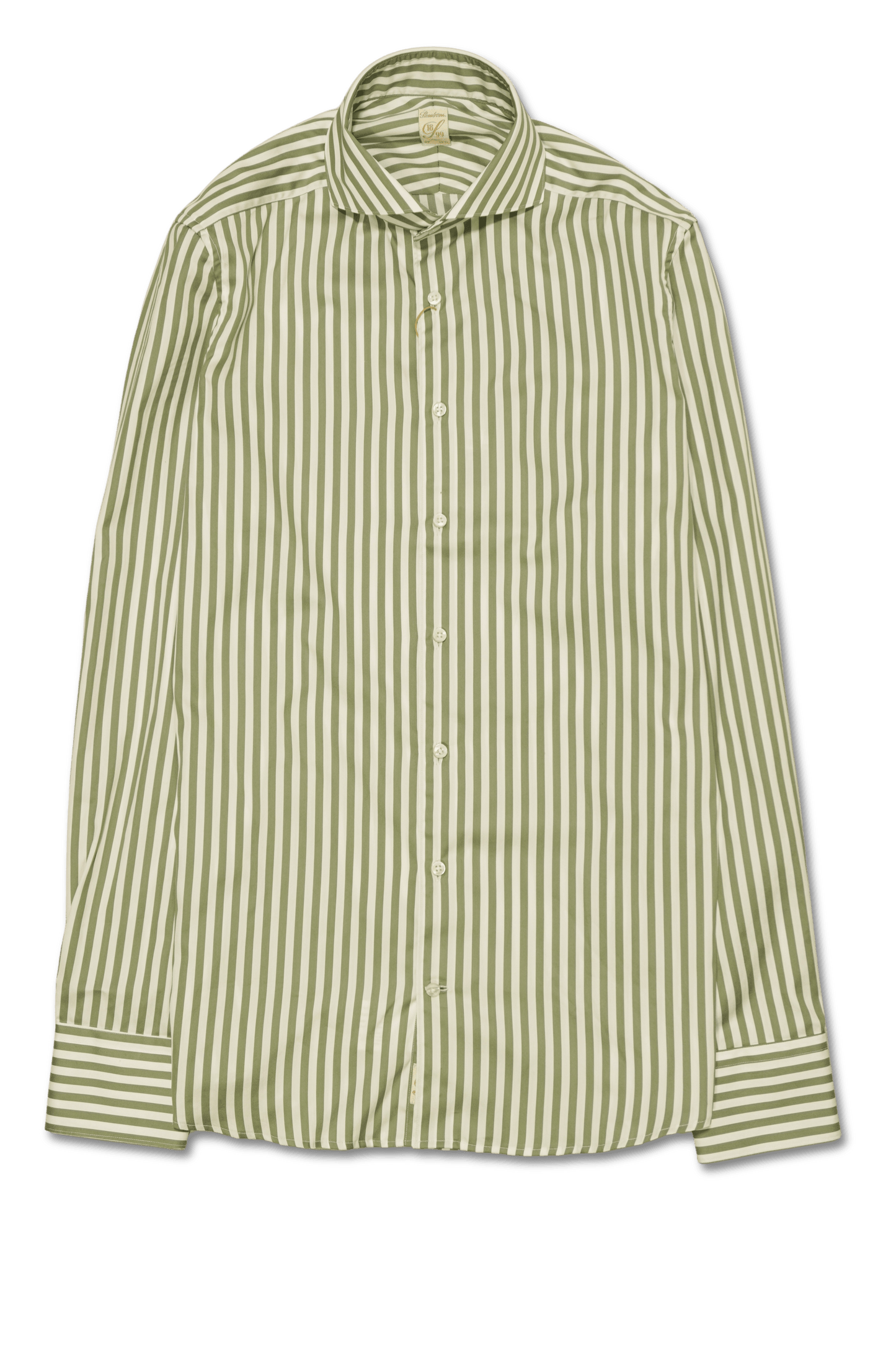 Stenströms Stripe Shirt Green