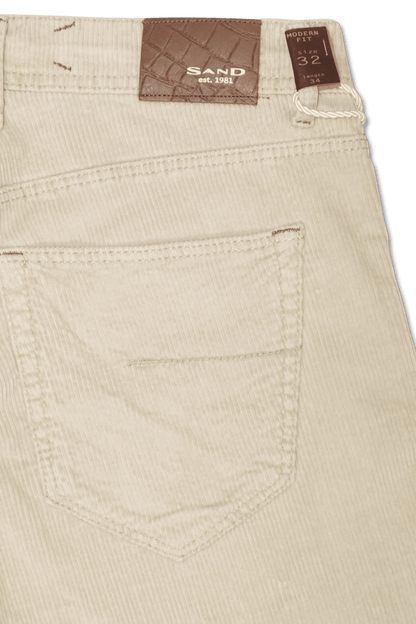 Sand Burton Trousers Cord Beige