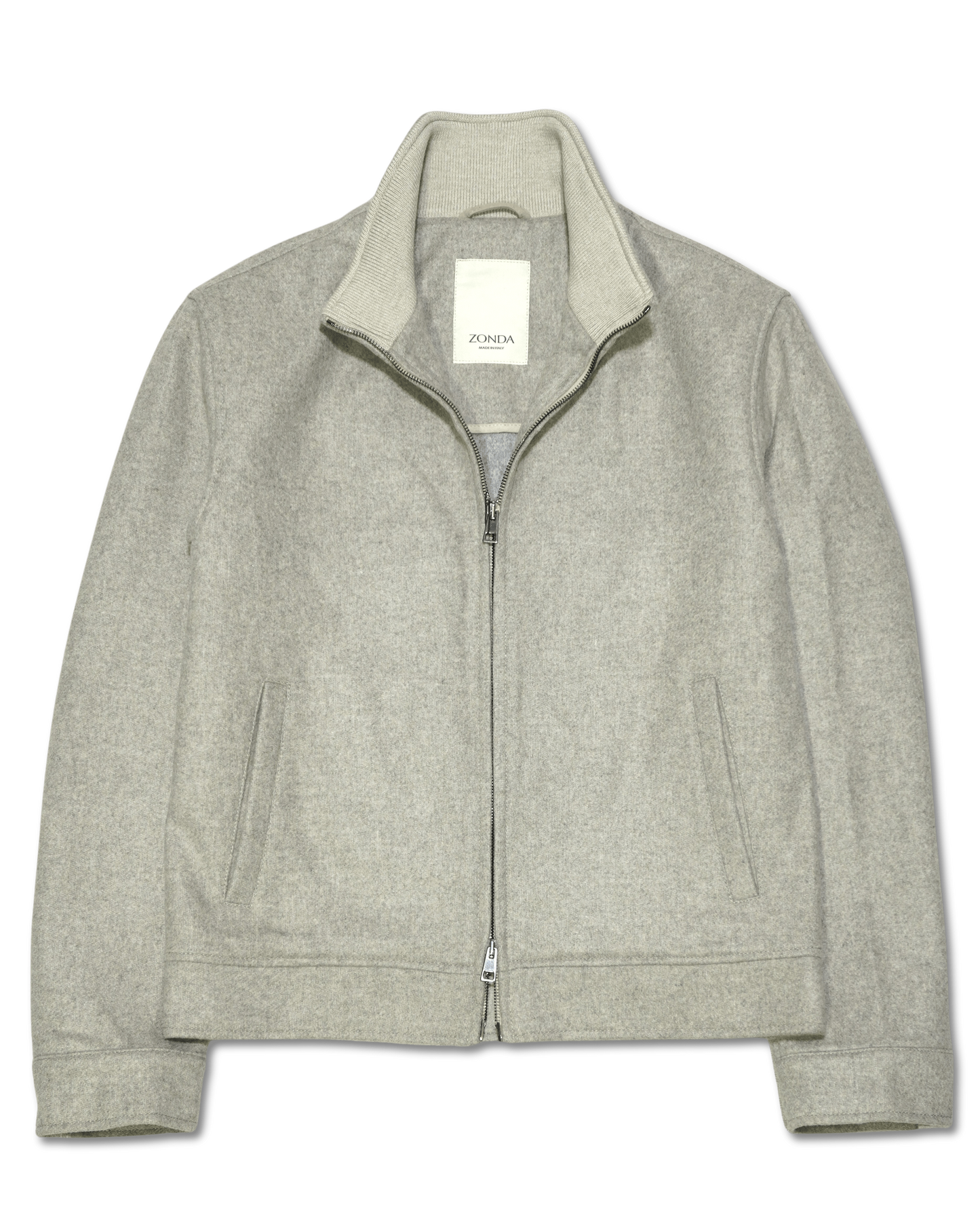 Zonda Cashmere Sports Jacket Light Grey