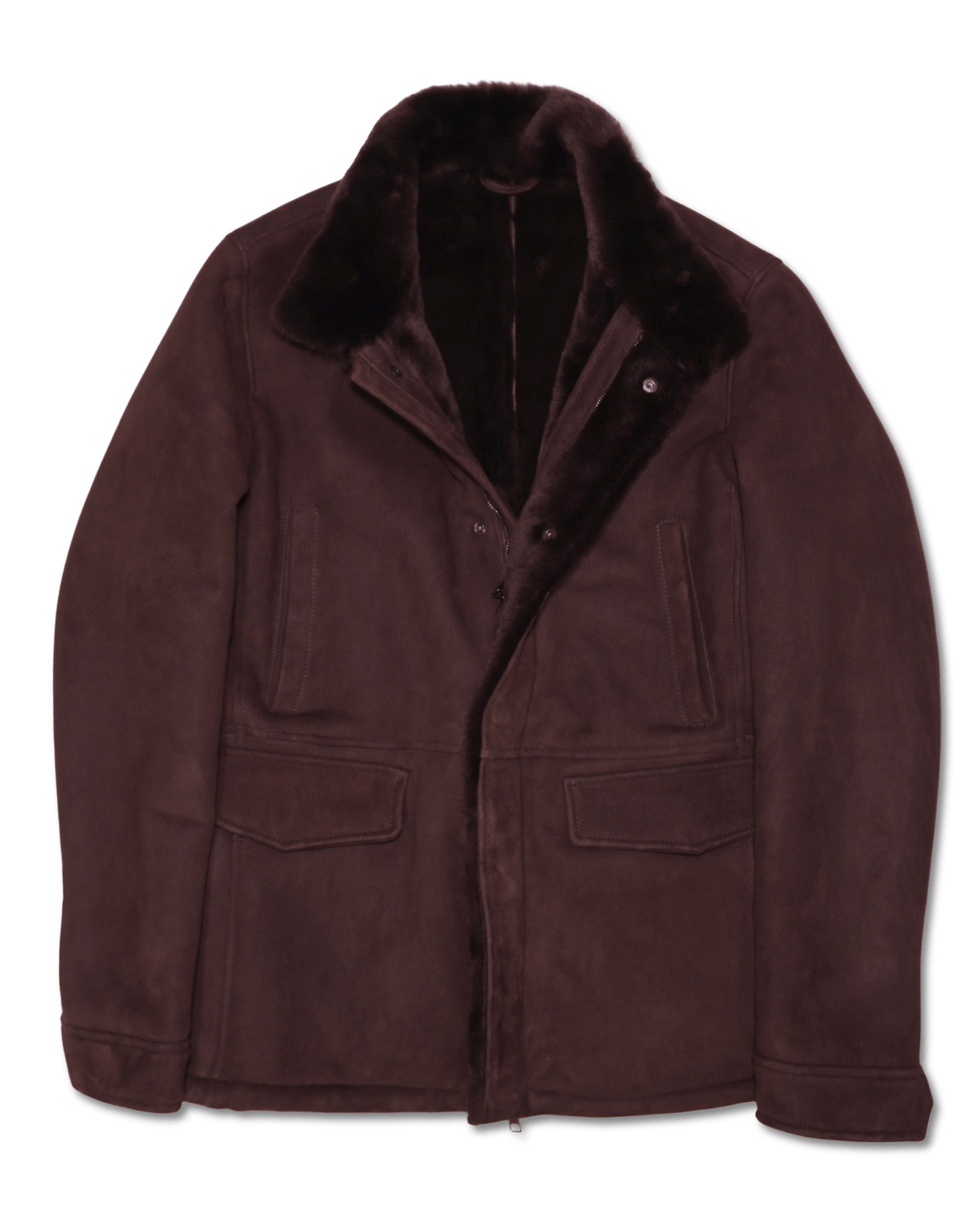 Zonda Shearling Field Jacket Brown