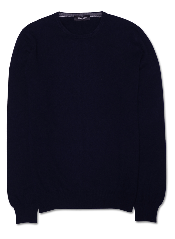 Gran Sasso Pure Cashmere Pullover Navy