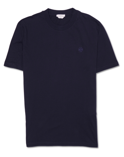 Jacob Cohen T-Shirt Pure Cotton Logo Navy
