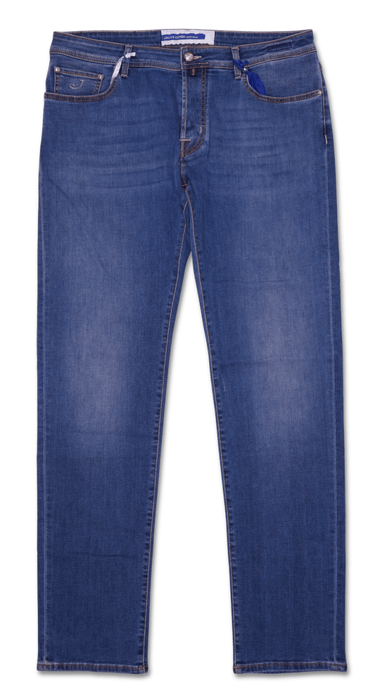 Jacob Cohen Bard Medium Blue Stretch Denim