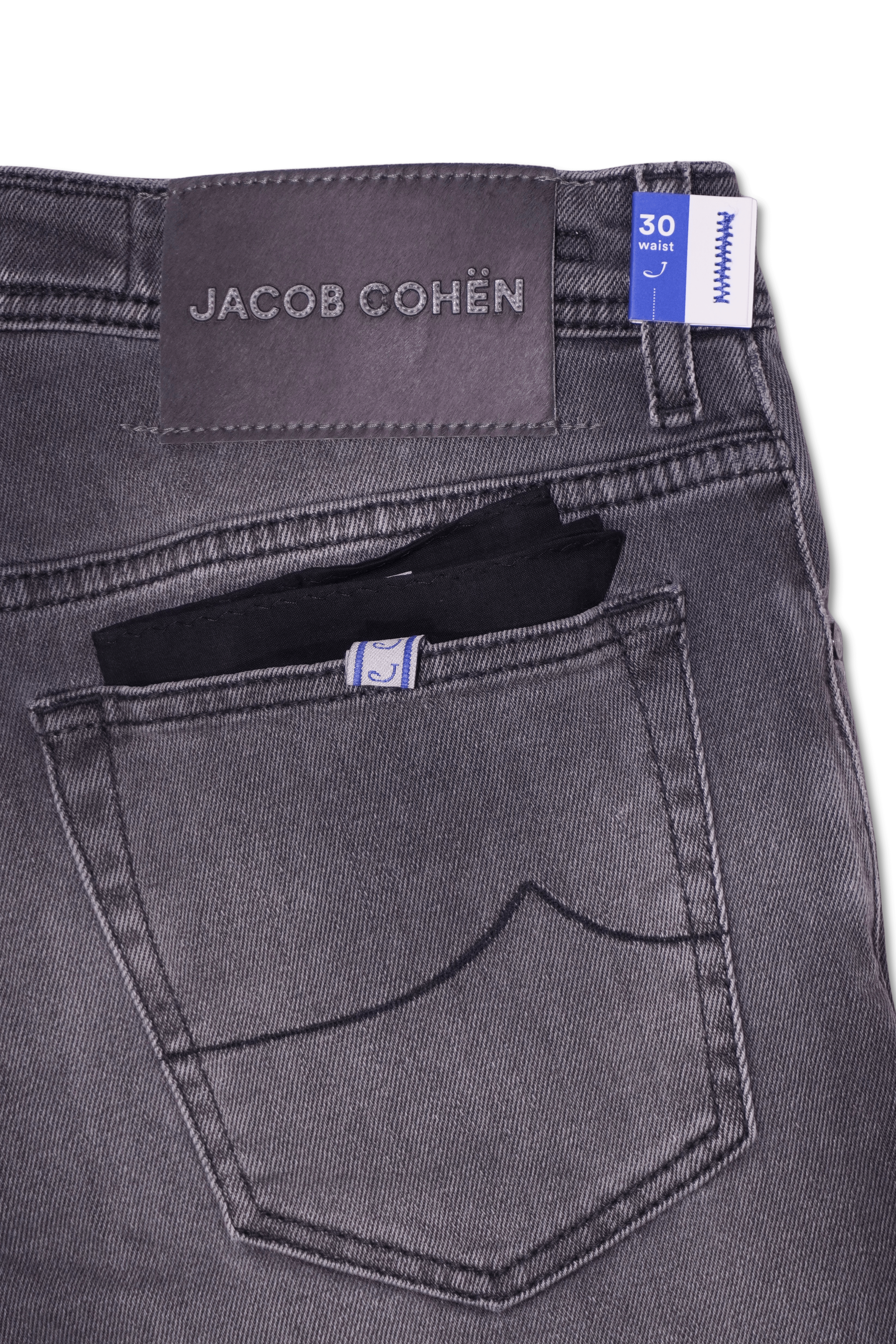 Jacob Cohen Bard Light Grey Stretch Denim