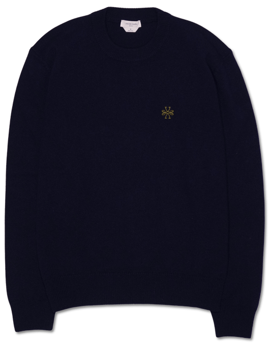 Jacob Cohen Wool Cashmere Pullover Navy