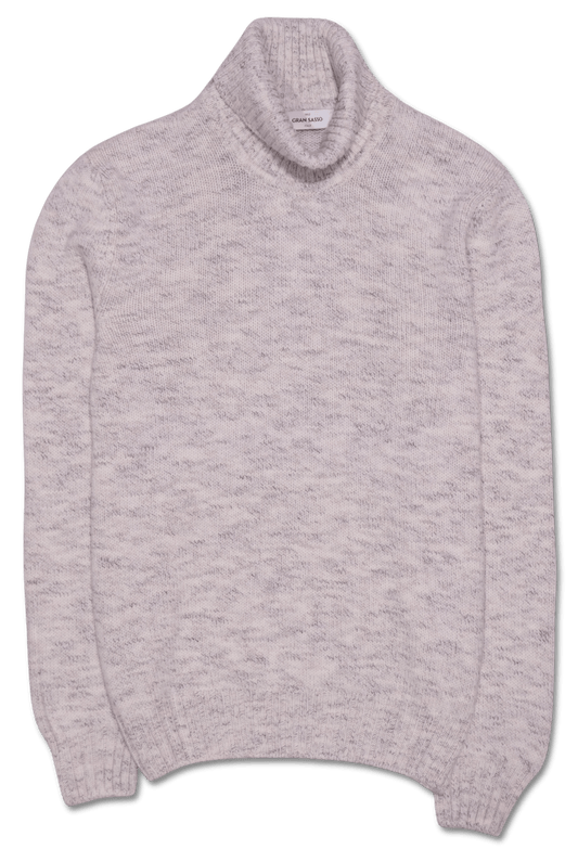 Gran Sasso Turtleneck Melange Cream