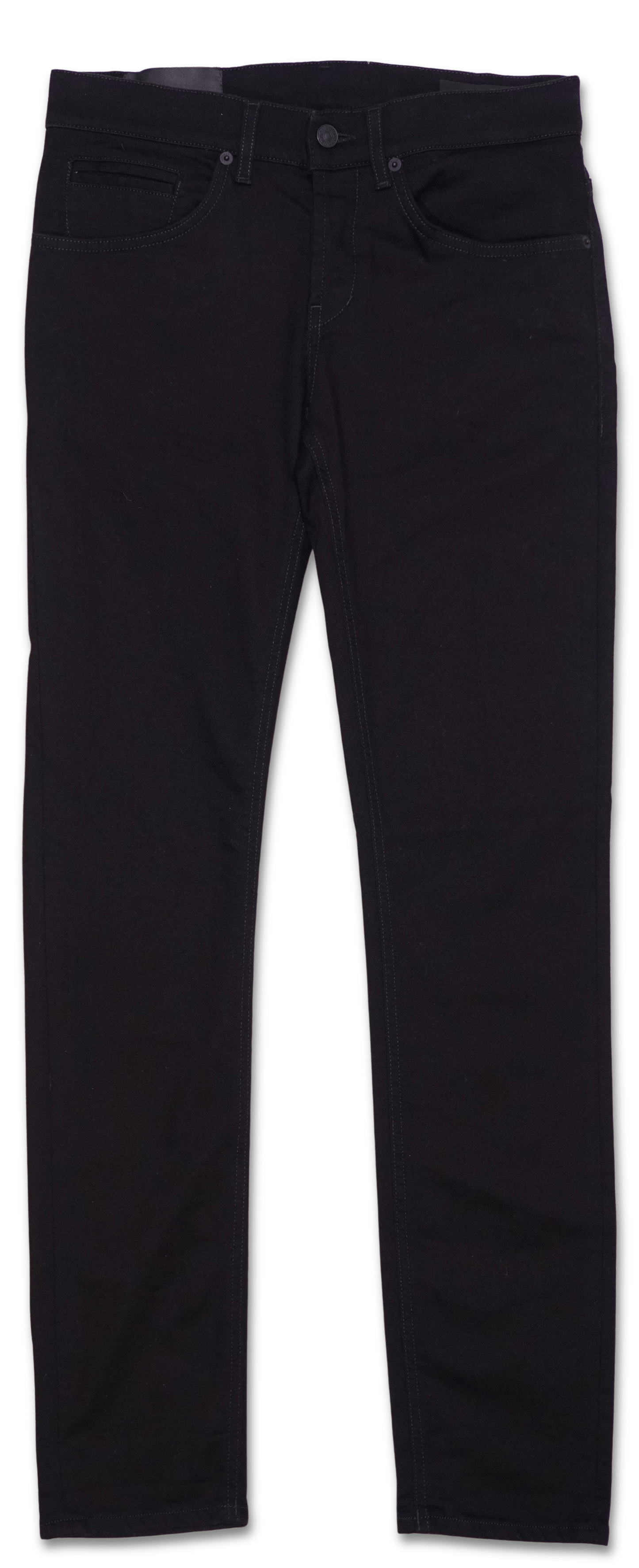 Dondup George Black Stretch Denim