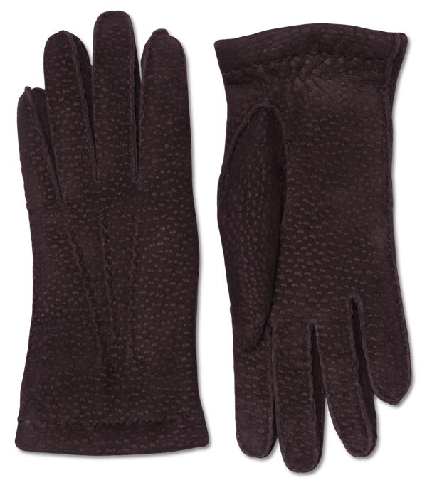 Hestra Carpincho Handsewn Glove Dark Brown