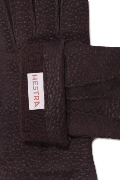 Hestra Carpincho Handsewn Glove Dark Brown