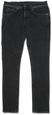 Dondup George Washed Black Stretch Denim