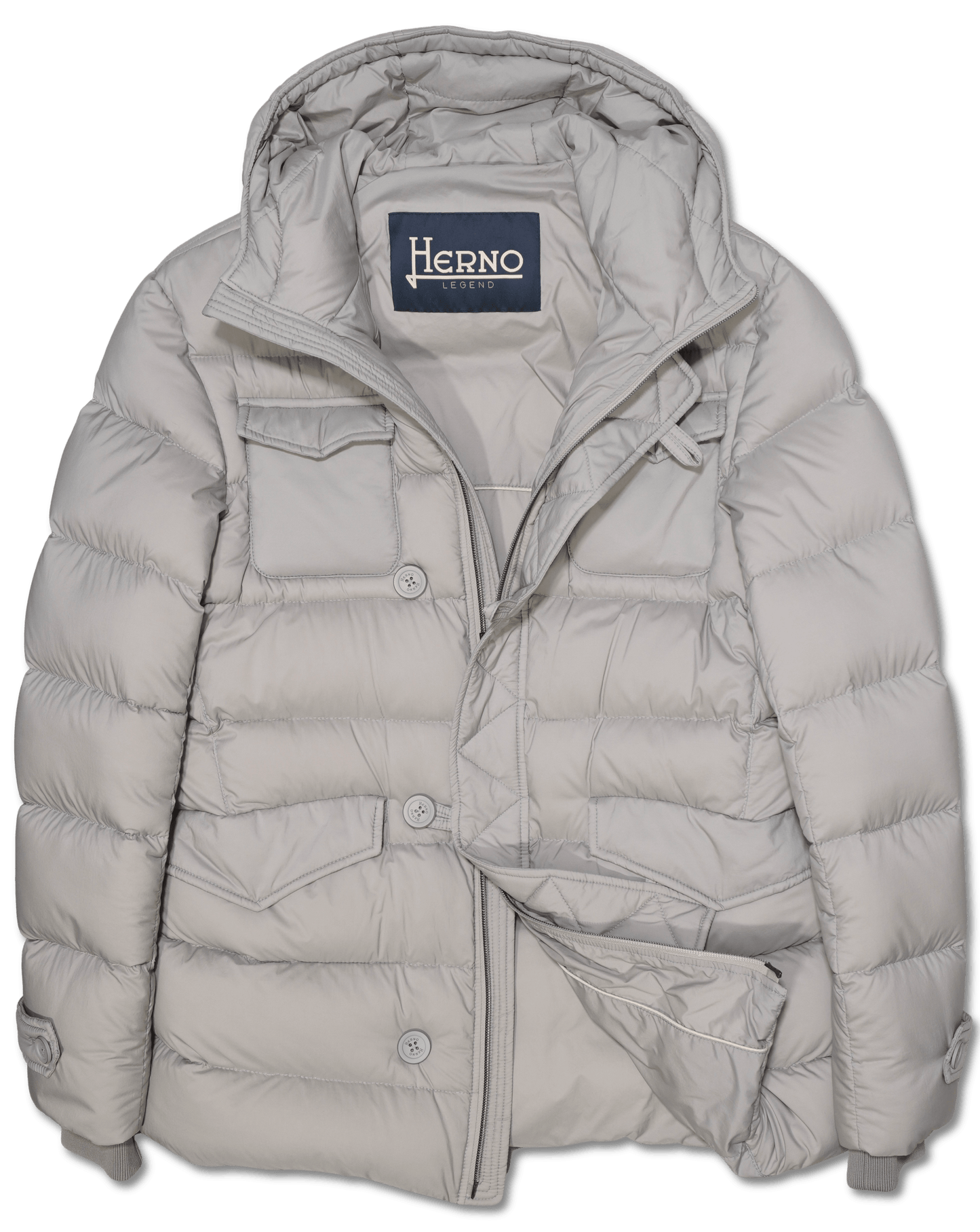 Herno Down Jacket L'Eskimo Light Grey