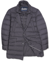 Herno Down Coat Il Cappotto Grey