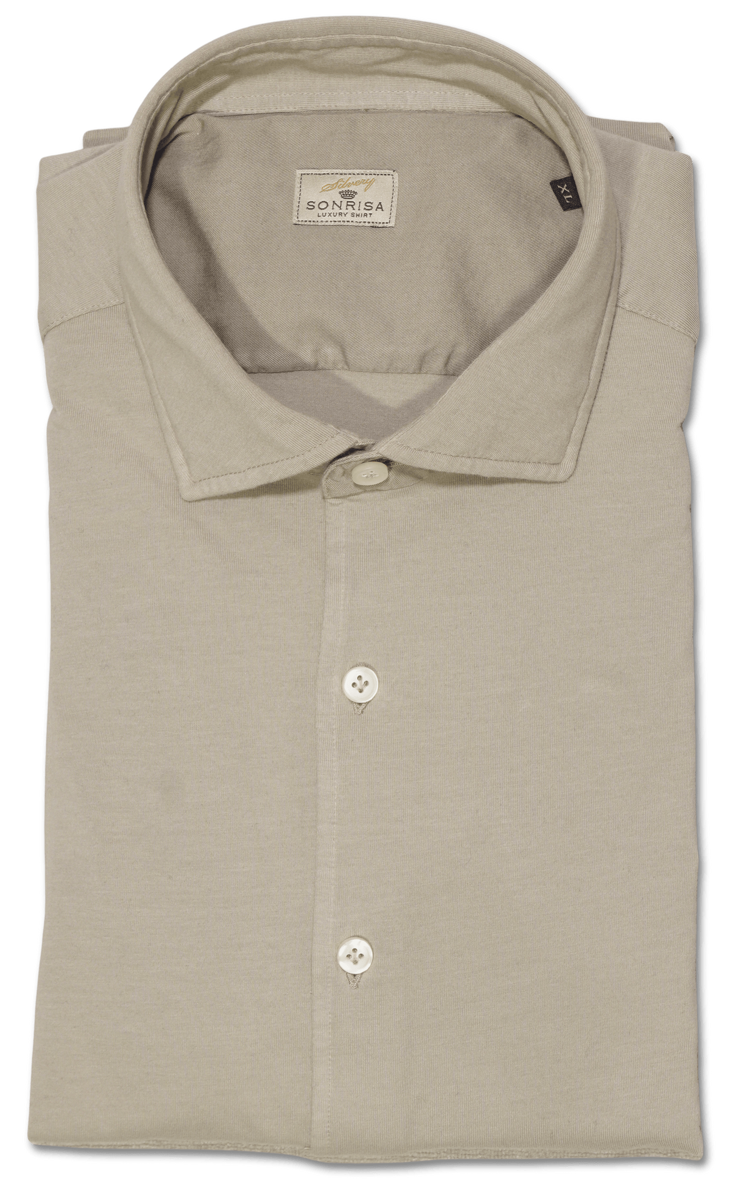 Sonrisa Shirt Washed Cotton Light Sand
