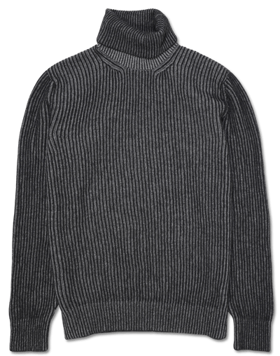 Tagliatore Turtleneck Vanisé Dark Grey