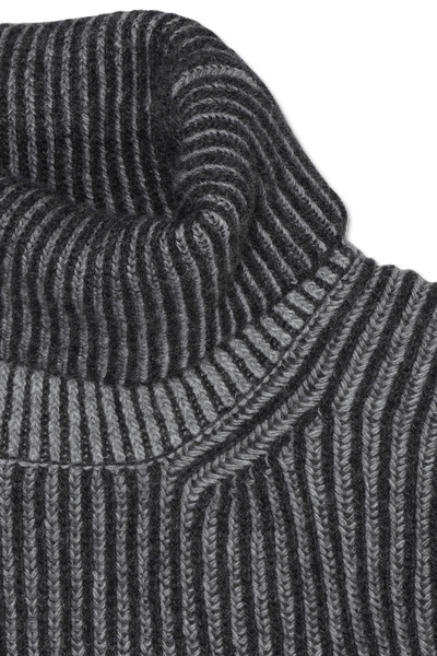 Tagliatore Turtleneck Vanisé Dark Grey