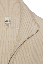 GRP Full Zip Wool Cashmere Beige