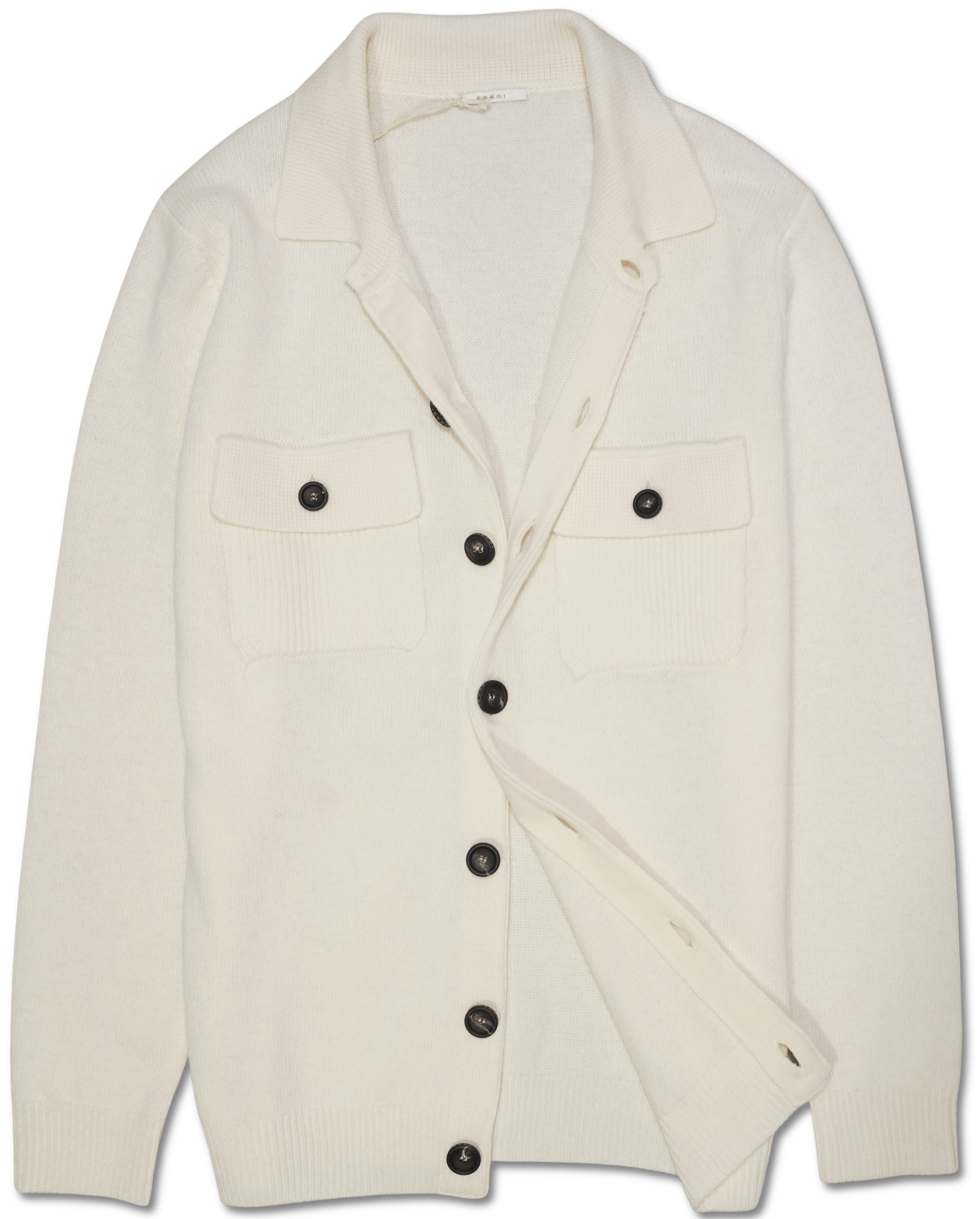 Fradi Shirt Cardigan Wool Cream