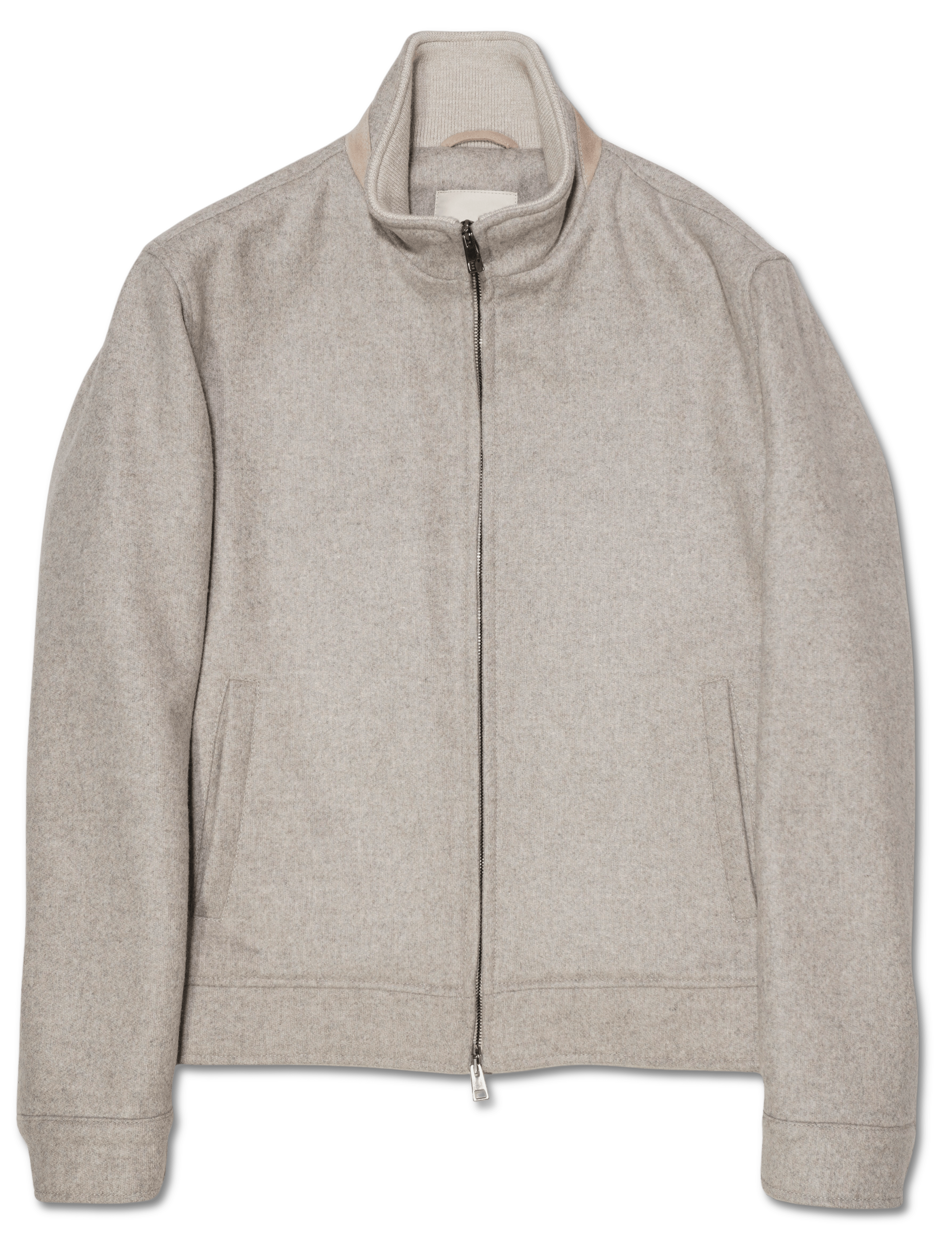Zonda Cashmere Sports Jacket Warm Grey