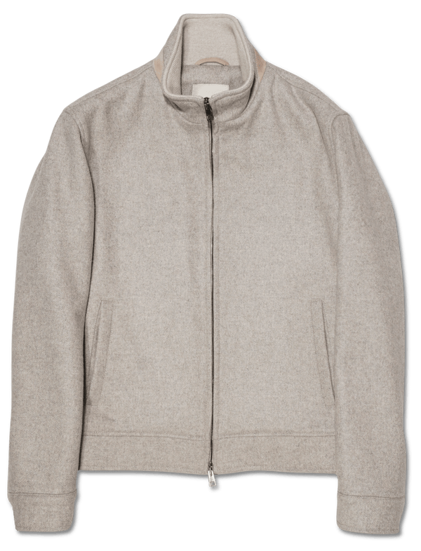 Zonda Cashmere Sports Jacket Warm Grey