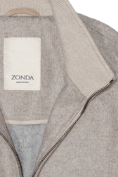 Zonda Cashmere Sports Jacket Warm Grey