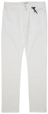Jacob Cohen Bard White Stretch Denim