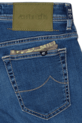 Jacob Cohen Bard Medium Blue Stretch Denim
