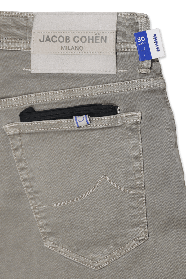 Jacob Cohen Bard Grey Stretch Denim