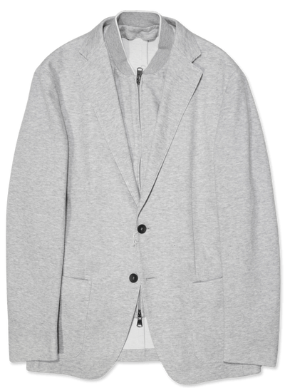 Fradi Jersey Bib Jacket Stretch Grey