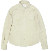 LBM Suede Shirt Light Sand