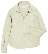 LBM Suede Shirt Light Sand