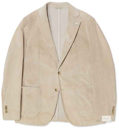 LBM Pure Cotton Corduroy Jacket Ecru