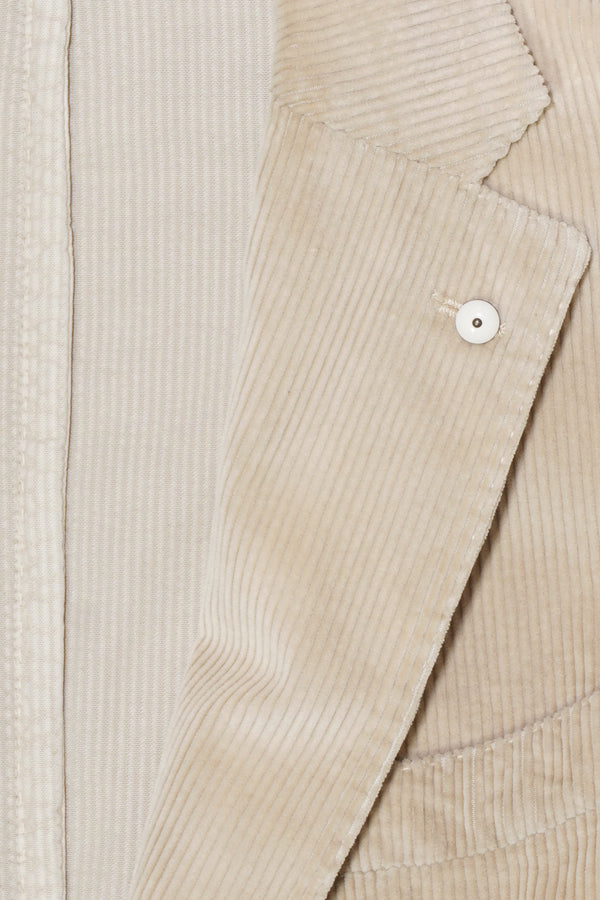 LBM Pure Cotton Corduroy Jacket Ecru