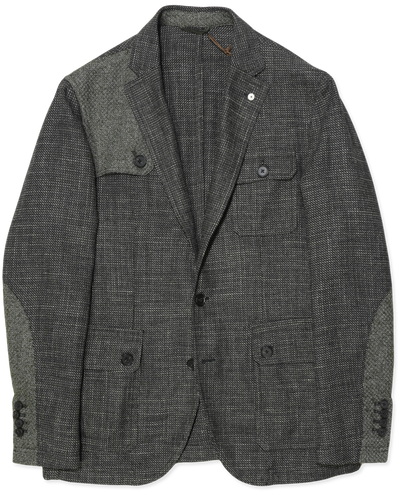 LBM Safari Jacket Patchwork Green