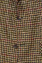 Studio 73 Safari Jacket Houndstooth Green