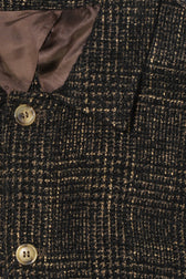 Sand Overshirt Check Black