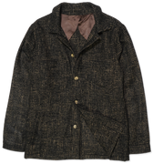 Sand Overshirt Check Black