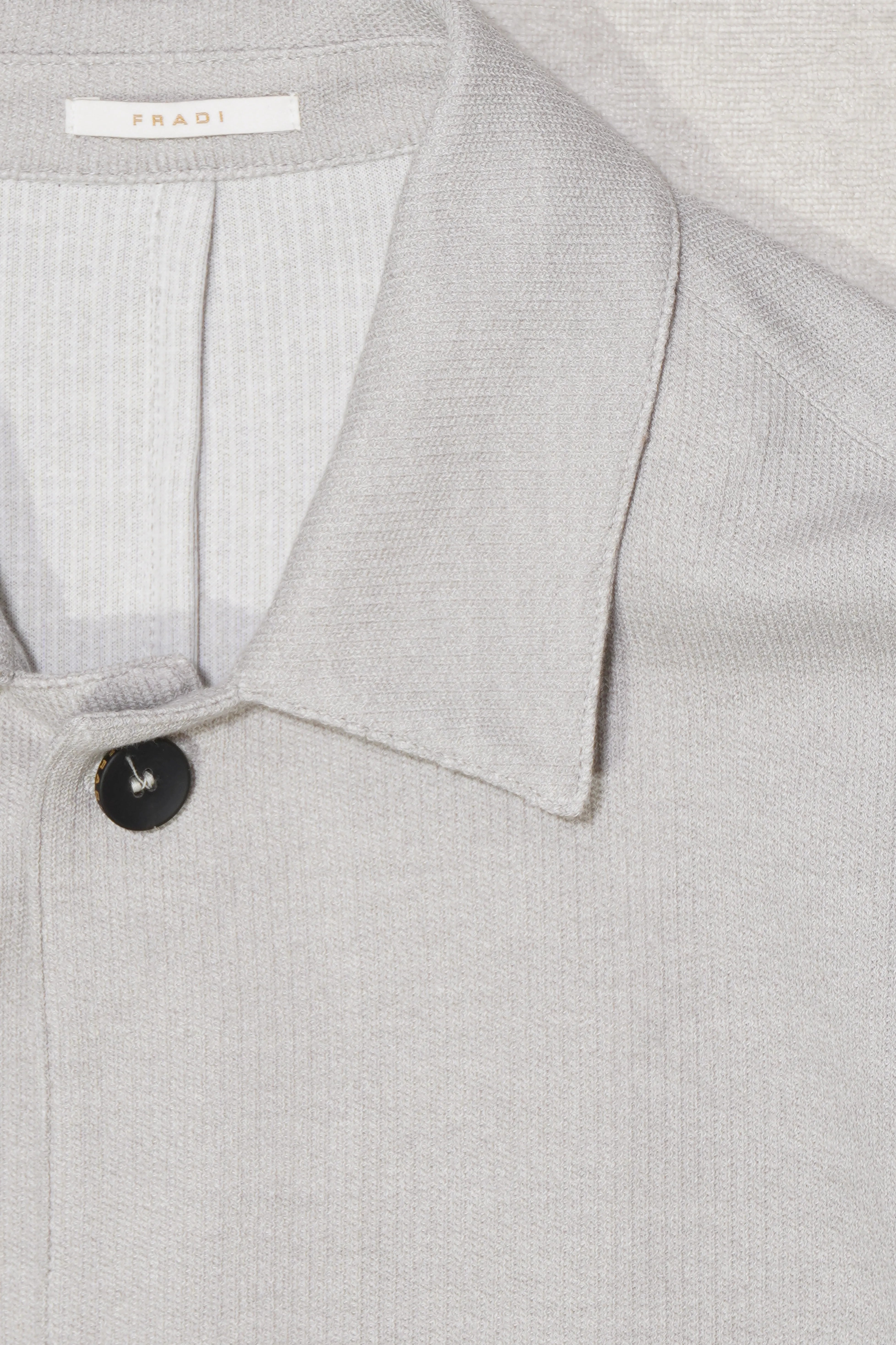 Fradi Overshirt Jacket Knit Light Grey
