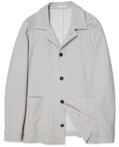 Fradi Overshirt Jacket Knit Light Grey