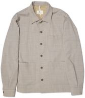 Myths Overshirt Technical Wool Beige