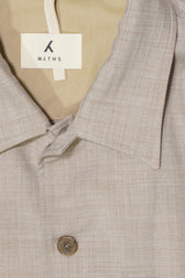 Myths Overshirt Technical Wool Beige