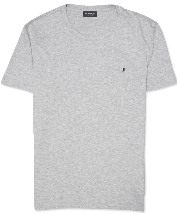 Dondup T-Shirt Pure Cotton Melange Grey