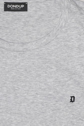 Dondup T-Shirt Pure Cotton Melange Grey