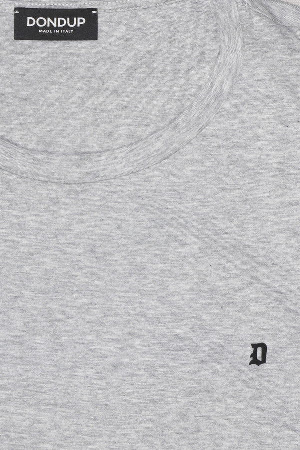 Dondup T-Shirt Pure Cotton Melange Grey