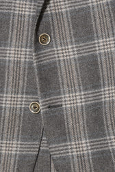 Morris Wool Jacket Check Grey