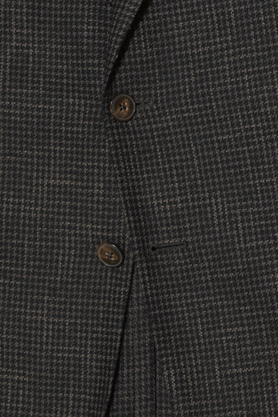 LBM Houndstooth Jacket Dark Brown